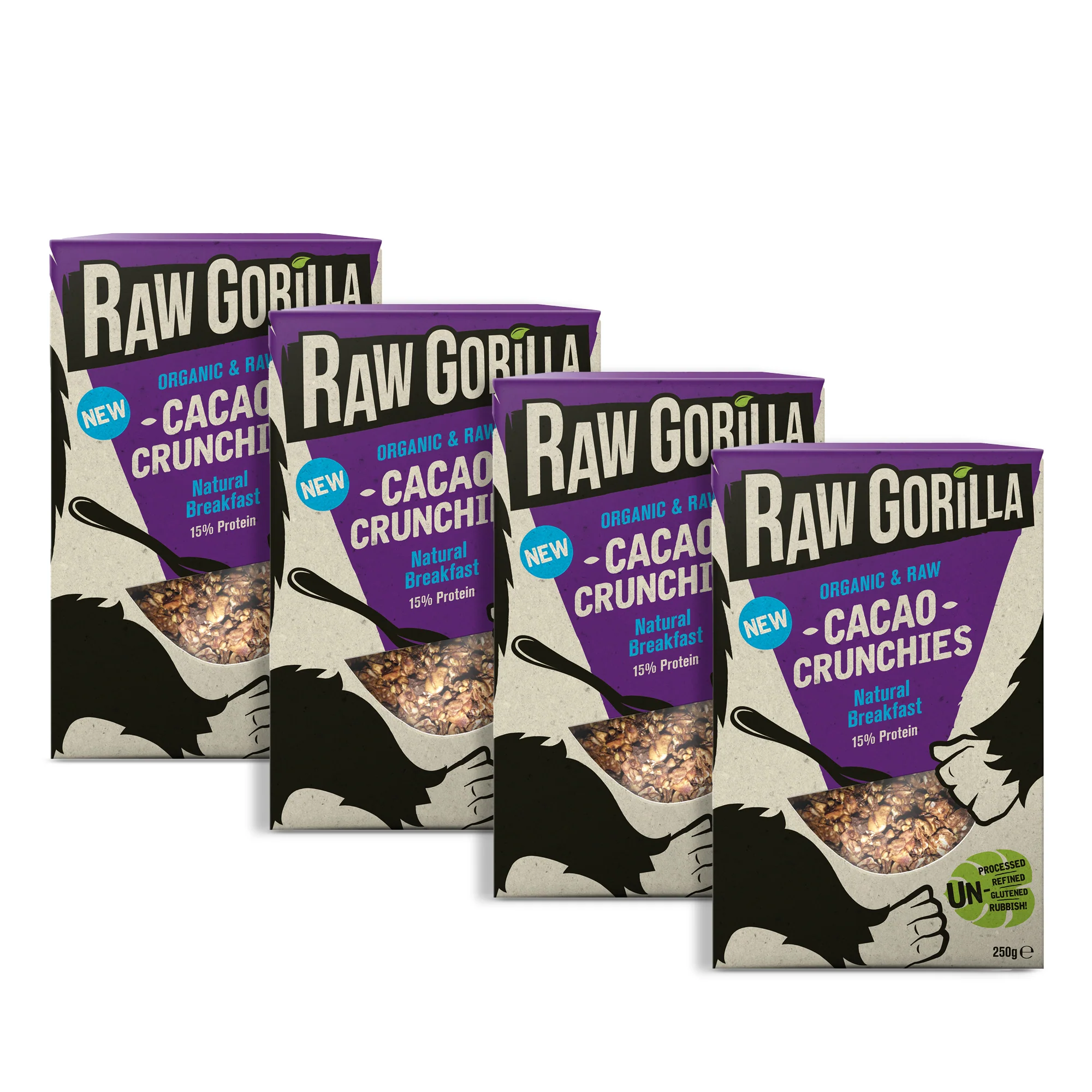 Cacao Crunchies -  - Raw Gorilla 5 Crunchies (£5.30 each)