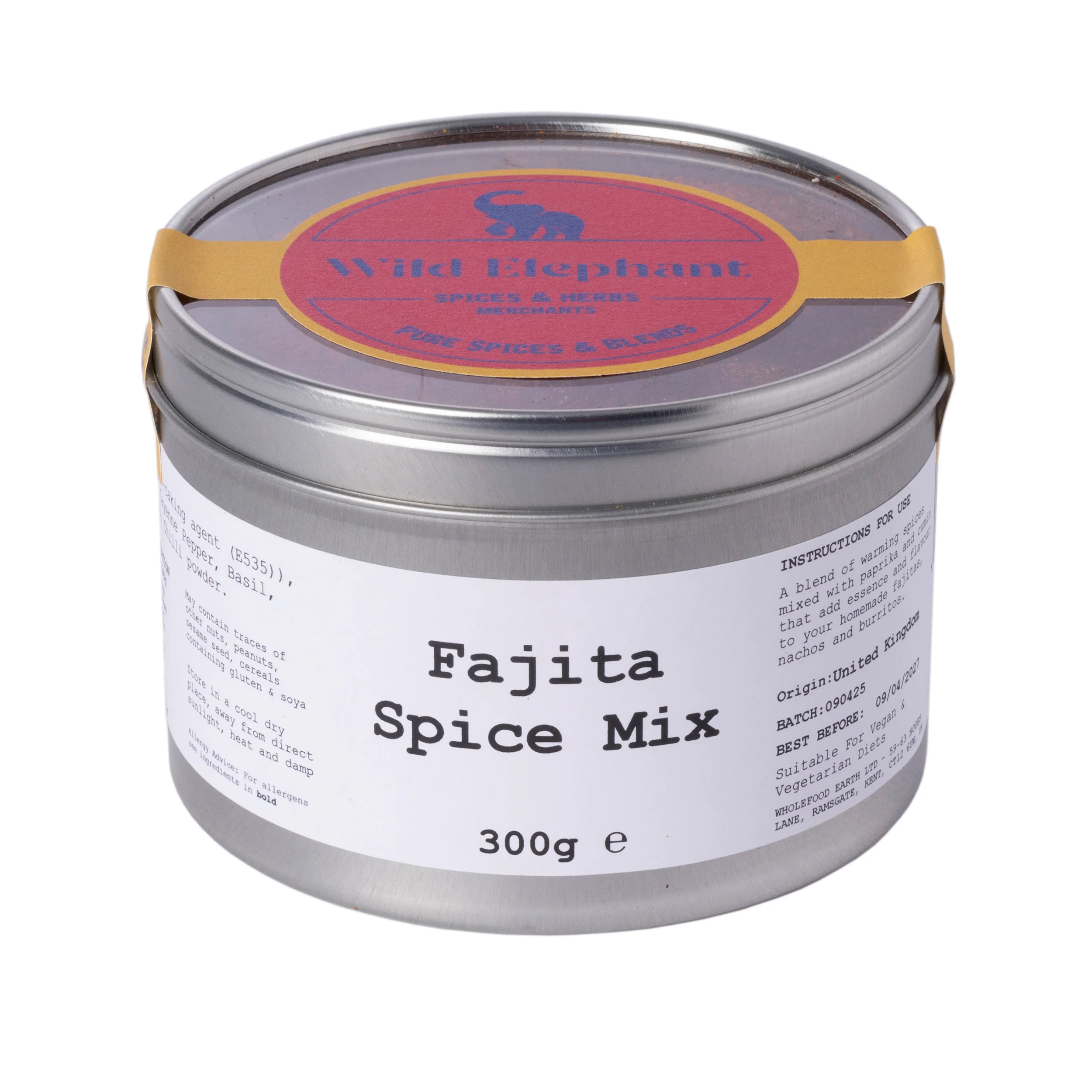 Fajita Spice Mix - Wild Elephant