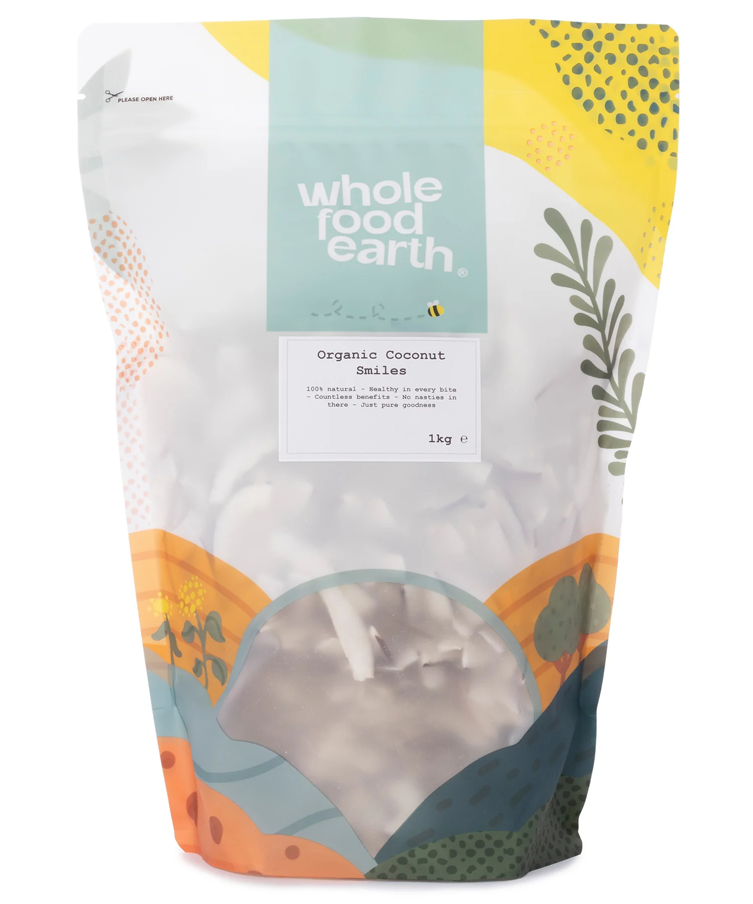 Organic Coconut Smiles