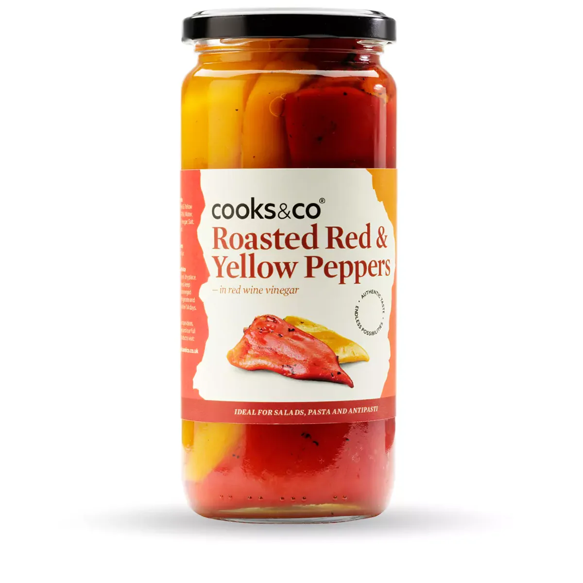 Roasted Red & Yellow Peppers - Cooks & Co