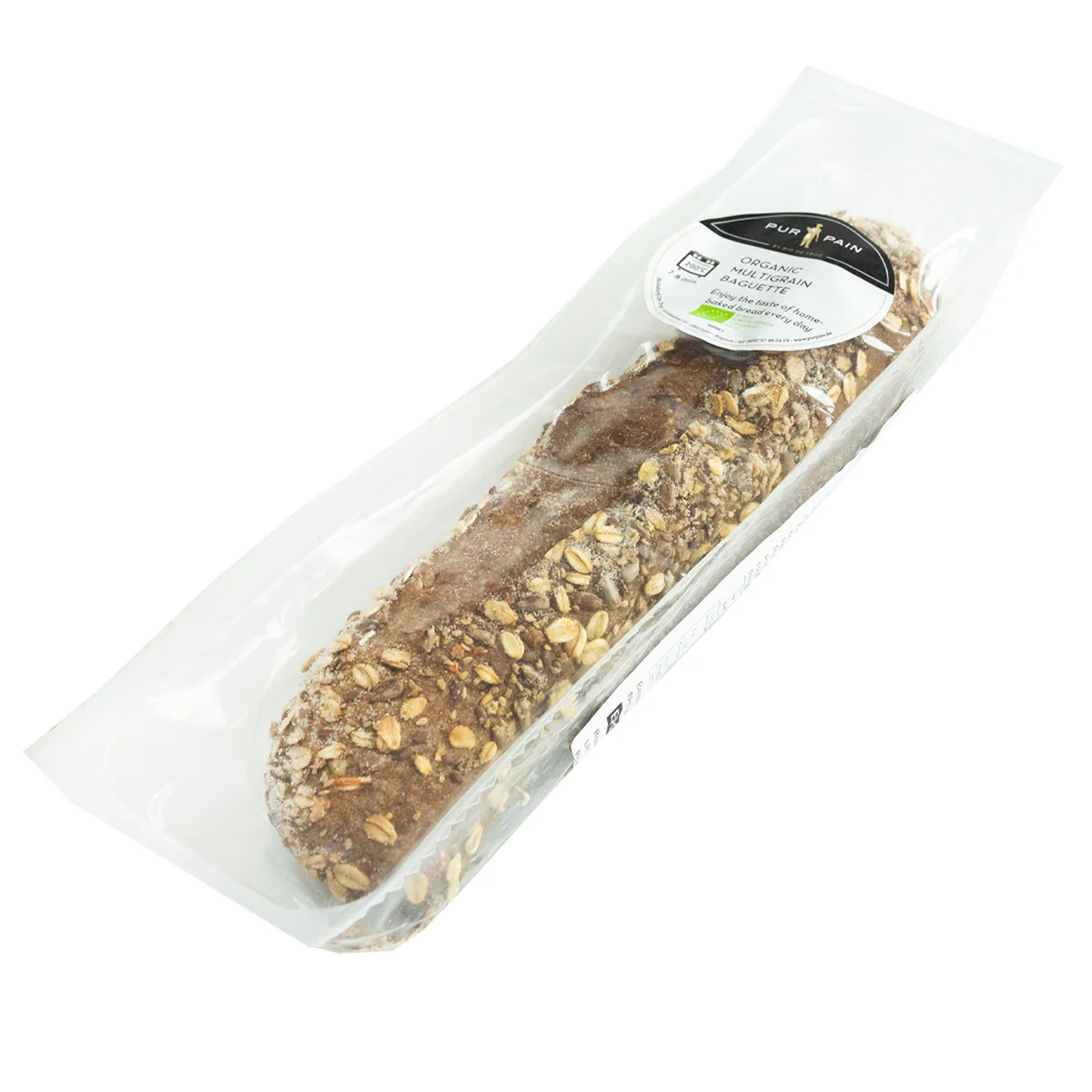 Organic Sourdough Multigrain Baguette - Pur Pain