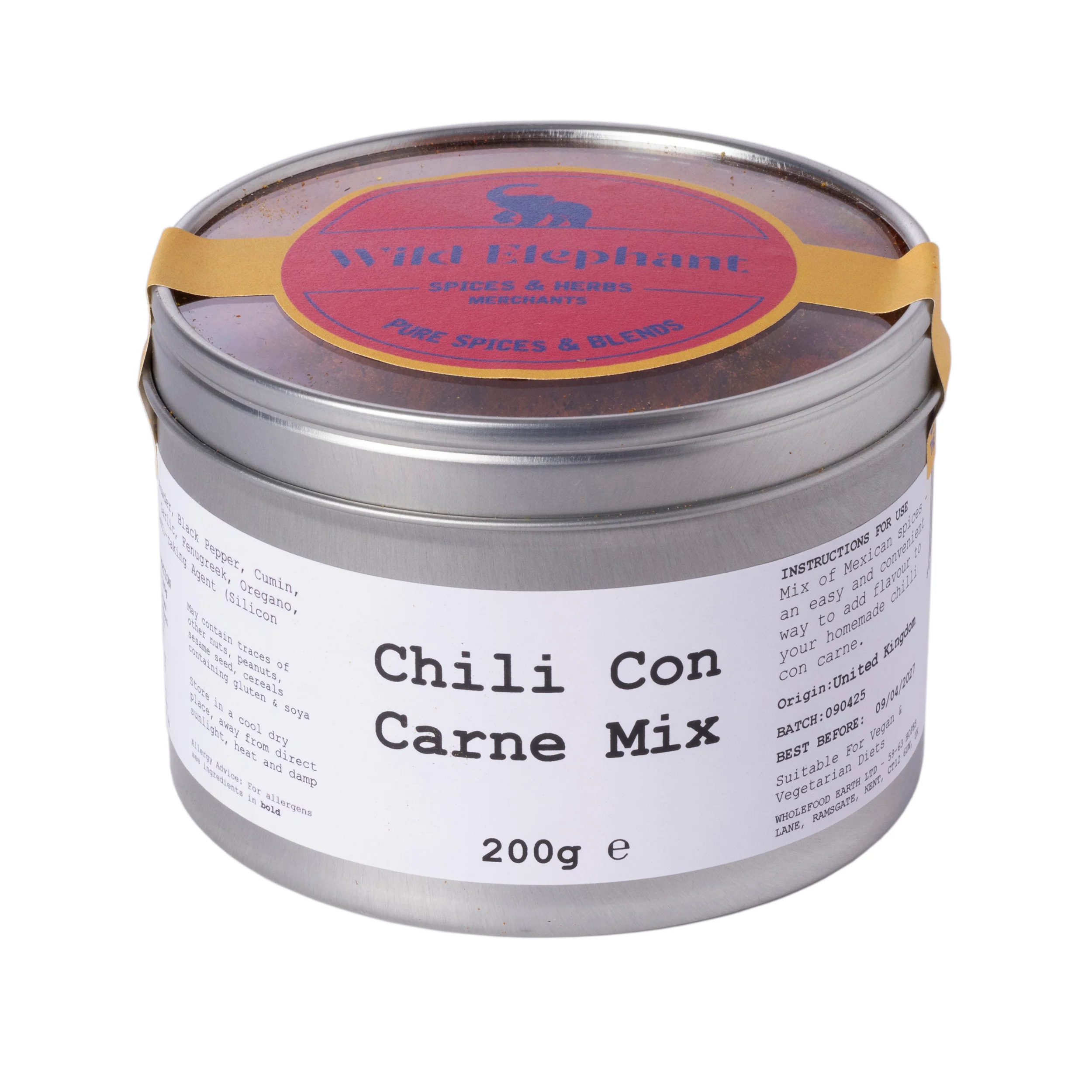 Chili Con Carne Mix - Wild Elephant