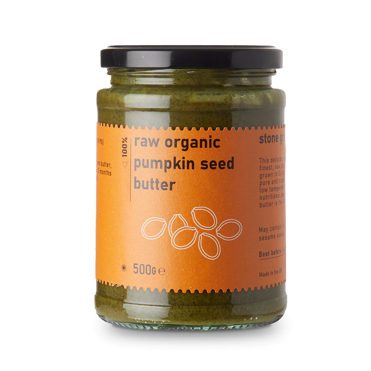 Raw Organic Pumpkin Seed Butter -  - Raw Gorilla