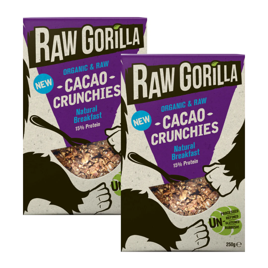 Cacao Crunchies -  - Raw Gorilla 2 Crunchies (£5.40 each)