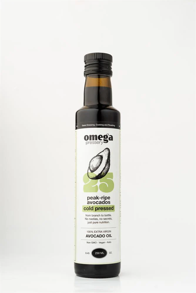 Extra Virgin Avocado Oil - Omega Pressery - 250ml