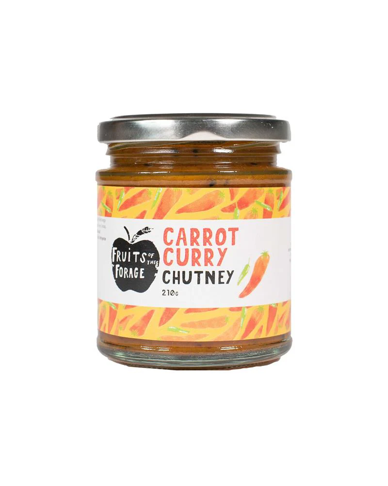 Carrot Curry Chutney - Fruits of the Forage