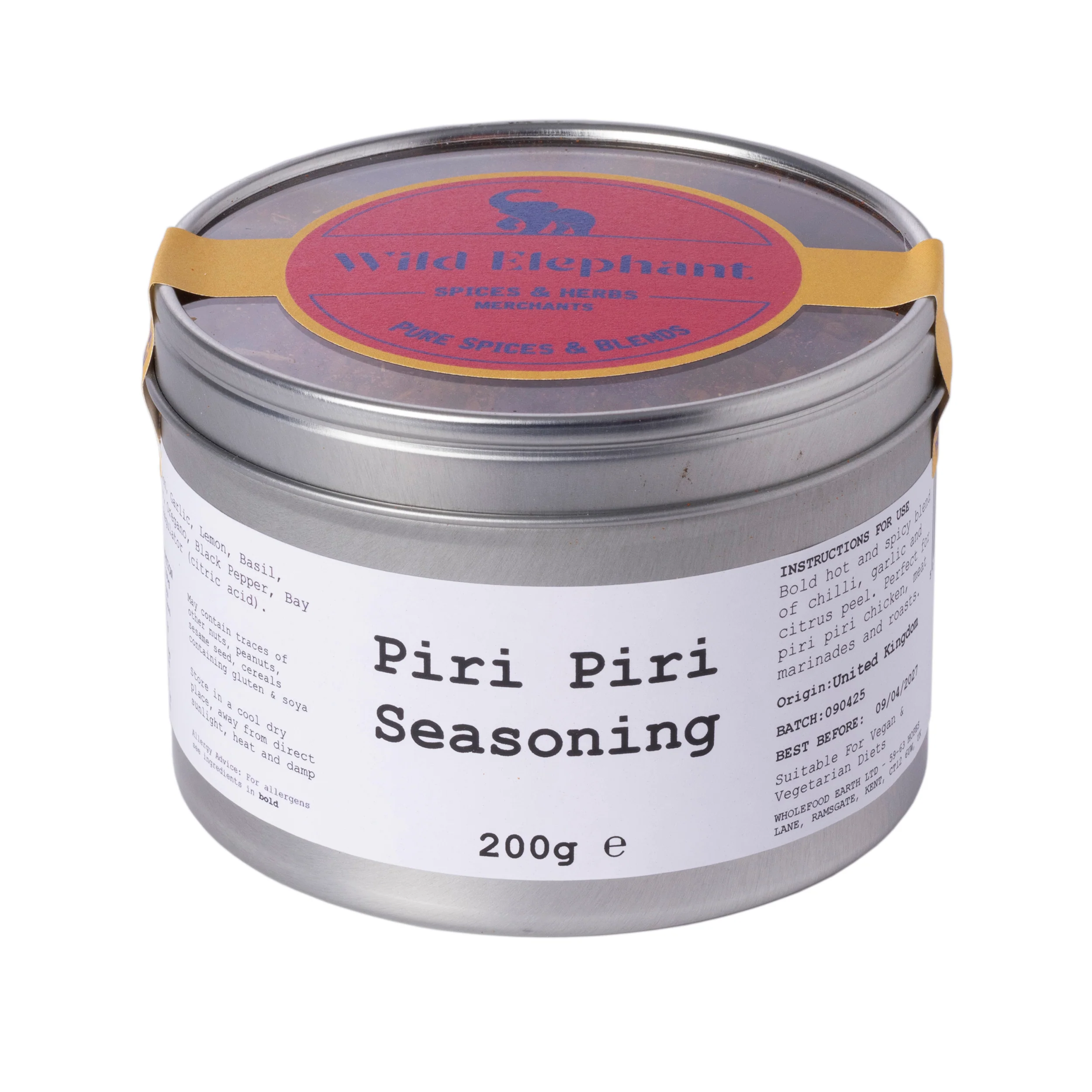 Piri Piri Seasoning - Wild Elephant