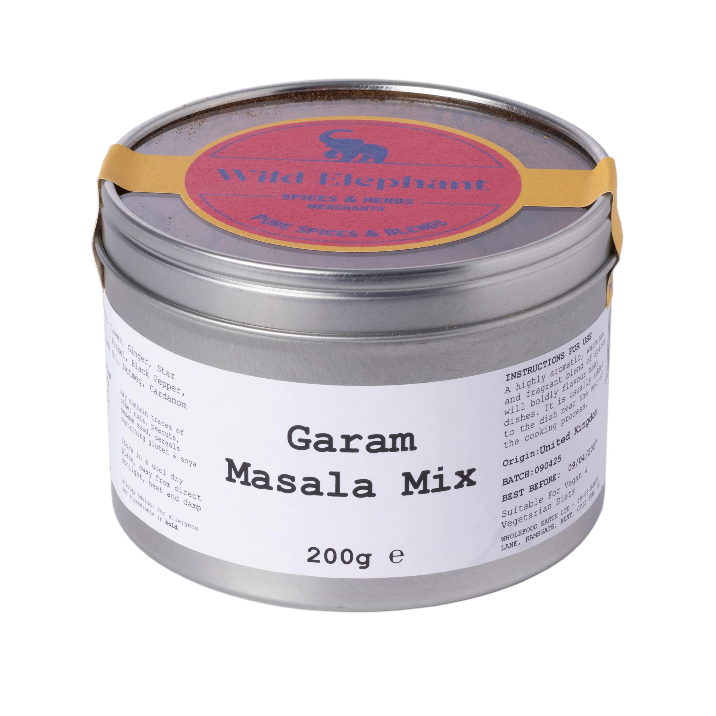 Garam Masala Mix - Wild Elephant