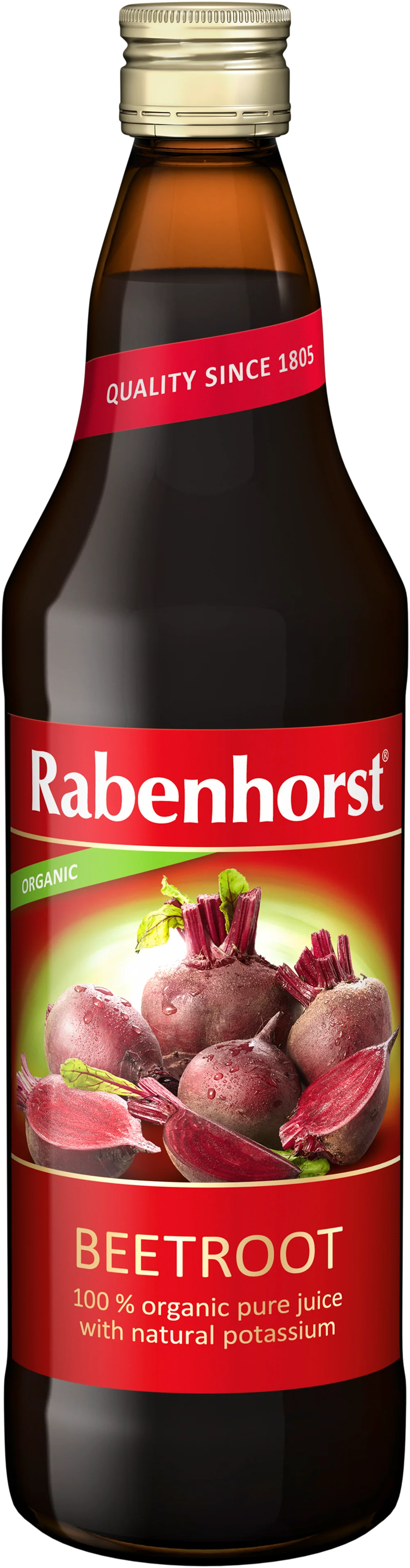 Organic Beetroot Juice 100% - Rabenhorst - 750ml