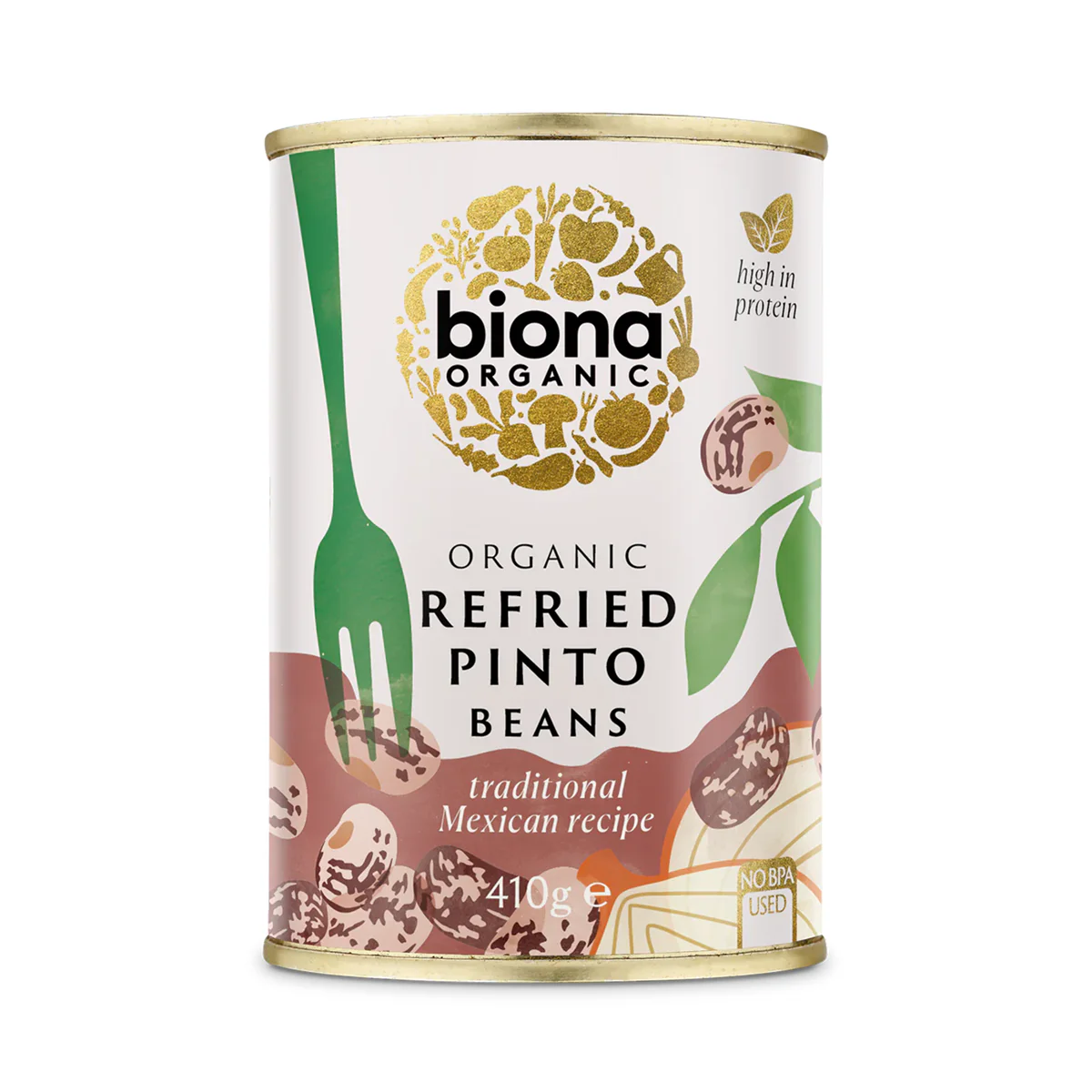 Organic Refried Pinto Beans - Biona