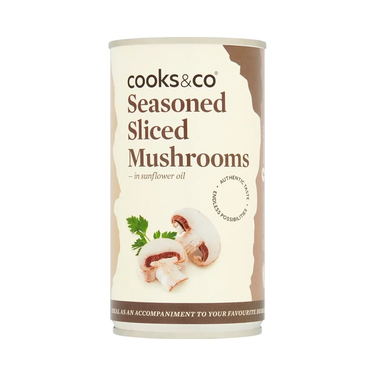 Seasoned Sliced Mushrooms - Cooks & Co