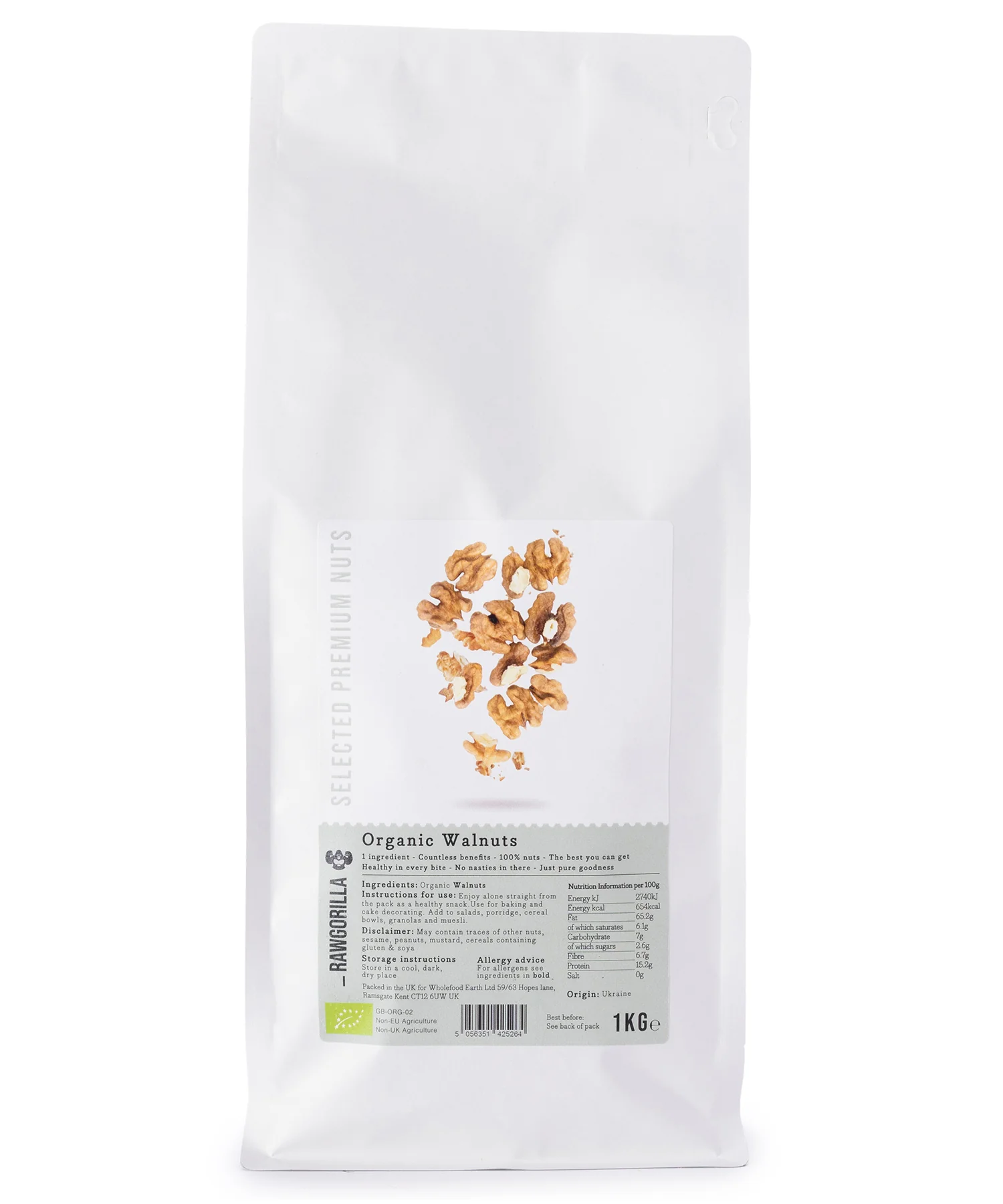 Organic Walnuts - RAWGORILLA