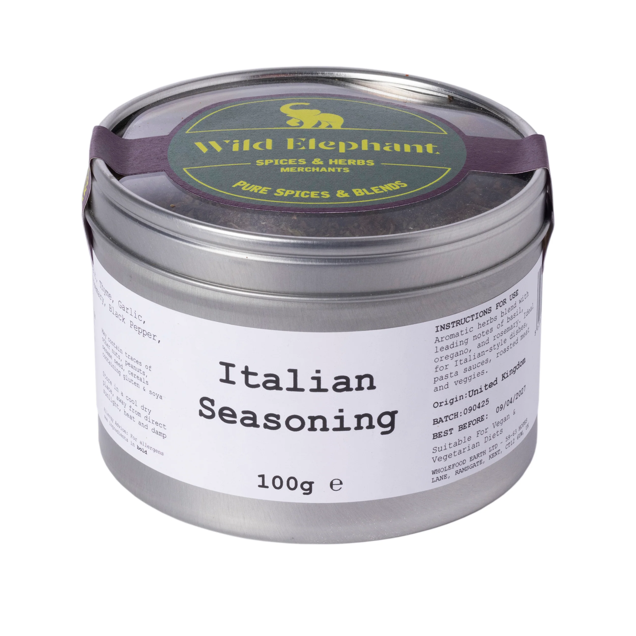 Italian Seasoning - Wild Elephant