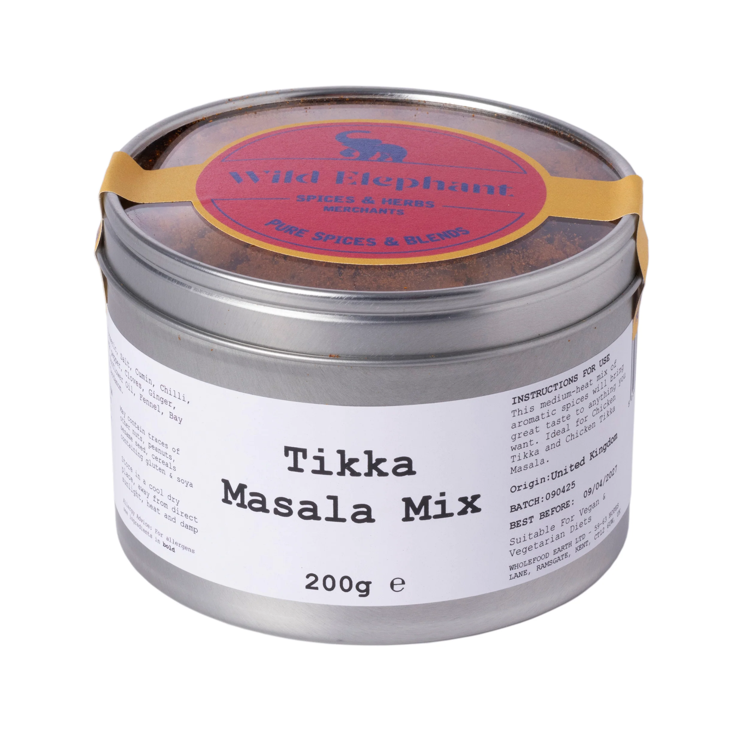 Tikka Masala Mix - Wild Elephant