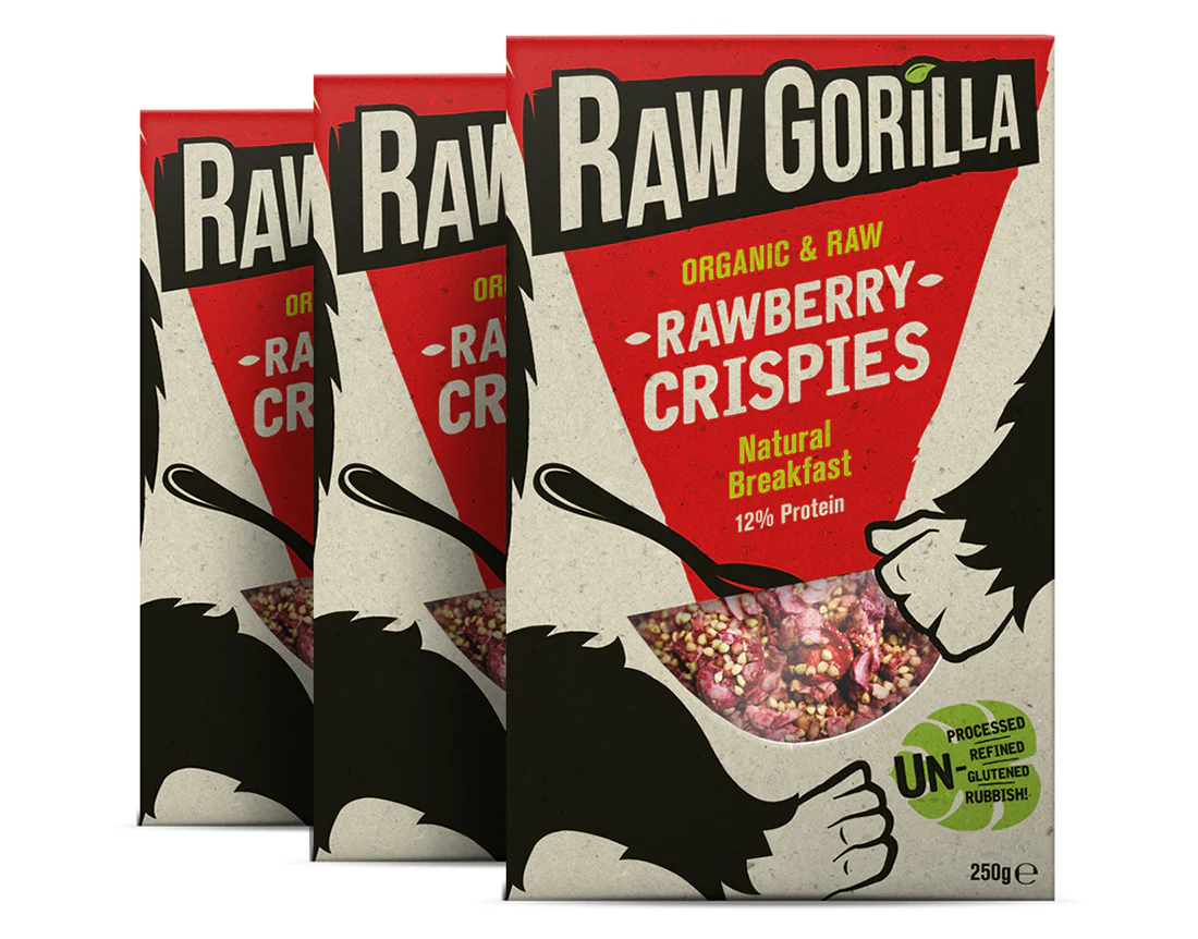 Rawberry Crispies -  - Raw Gorilla 3 Crispies (£5.33 each)